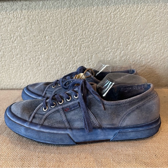 Superga Limited Edition Denim Blue Cotu Classic Sneakers - Picture 6 of 14